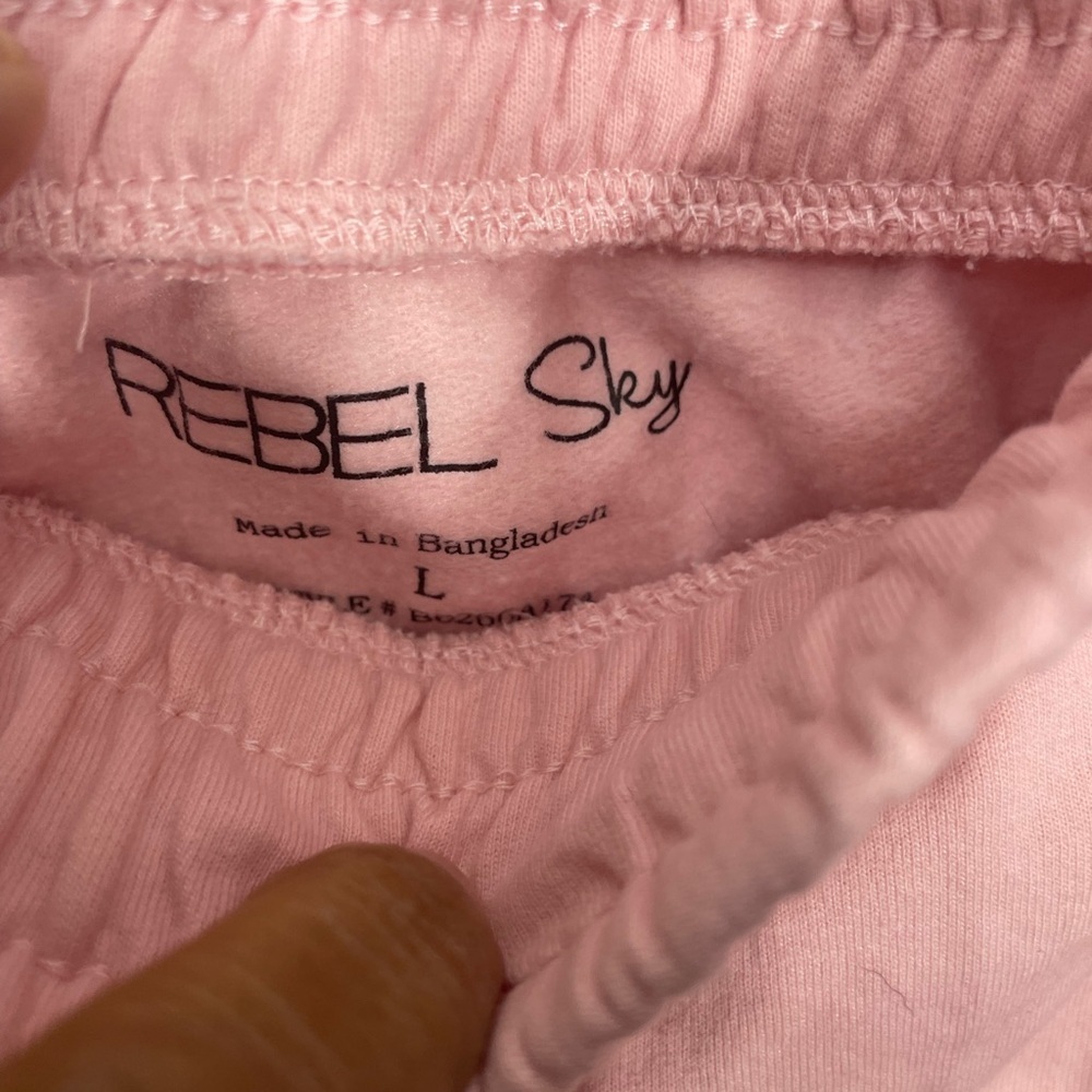 Rebel Sky Athletic Works Women's Pink Casual Shorts Lot of 2 Size Large CB- - Picture 3 of 9